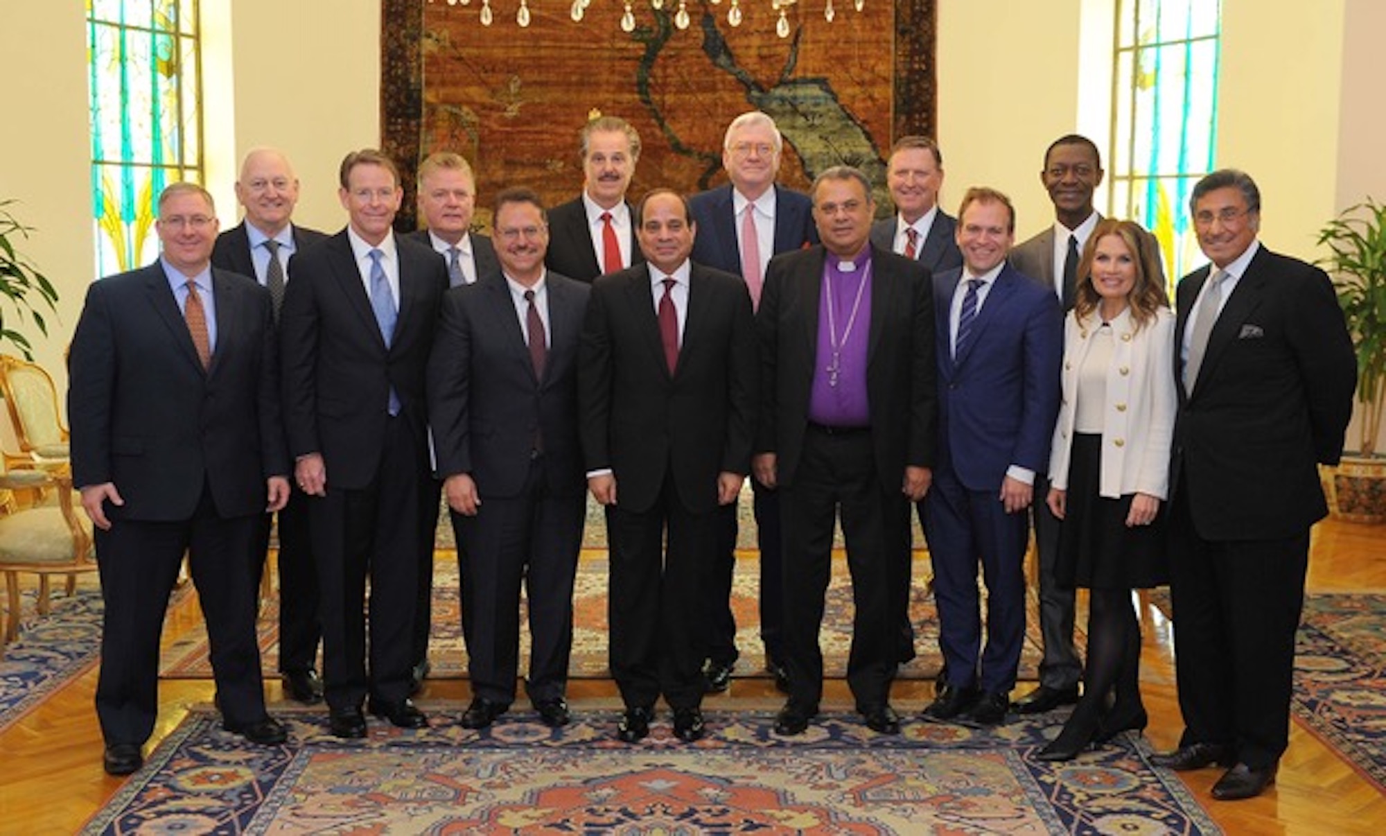 Egypt Delegation (including Dr. Michael Youssef)