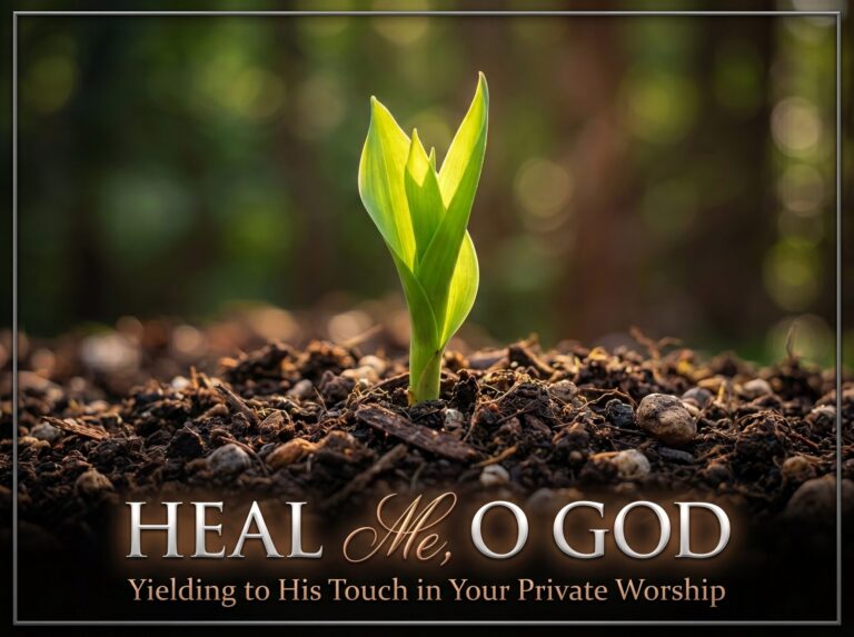 Heal Me, O God