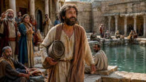 Paralyzed Man Walking by the Pool of Bethesda
